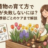球根植物の育て方で初心者が失敗しないには?基本から季節ごとのケアまで解説。