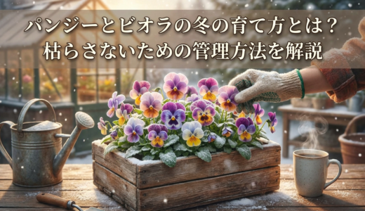パンジーとビオラの冬の育て方とは？枯らさないための管理方法を解説